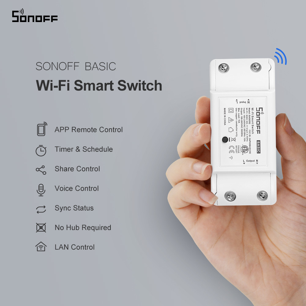 Sonoff Basic - Itead SONOFF Basic R2 Mini módulo