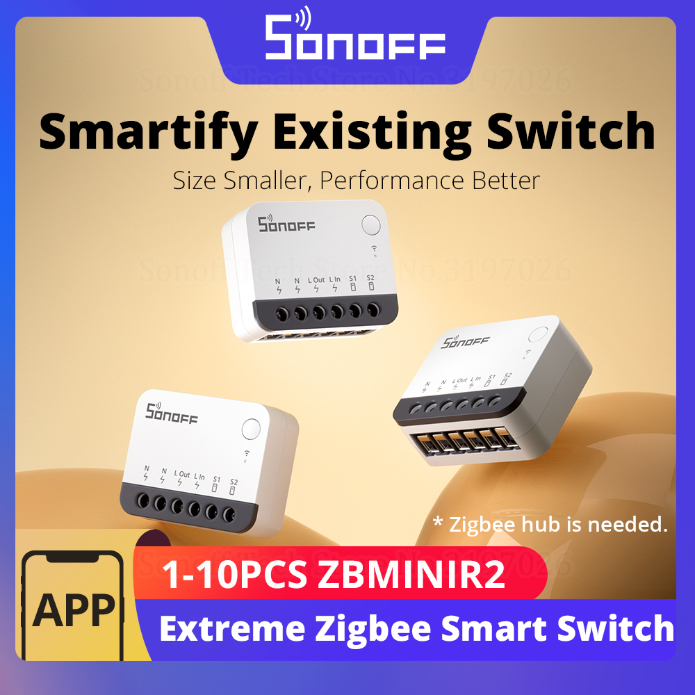 Sonoff - Interruptor Inteligente Zigbee SONOFF ZBMINIR2, Modo