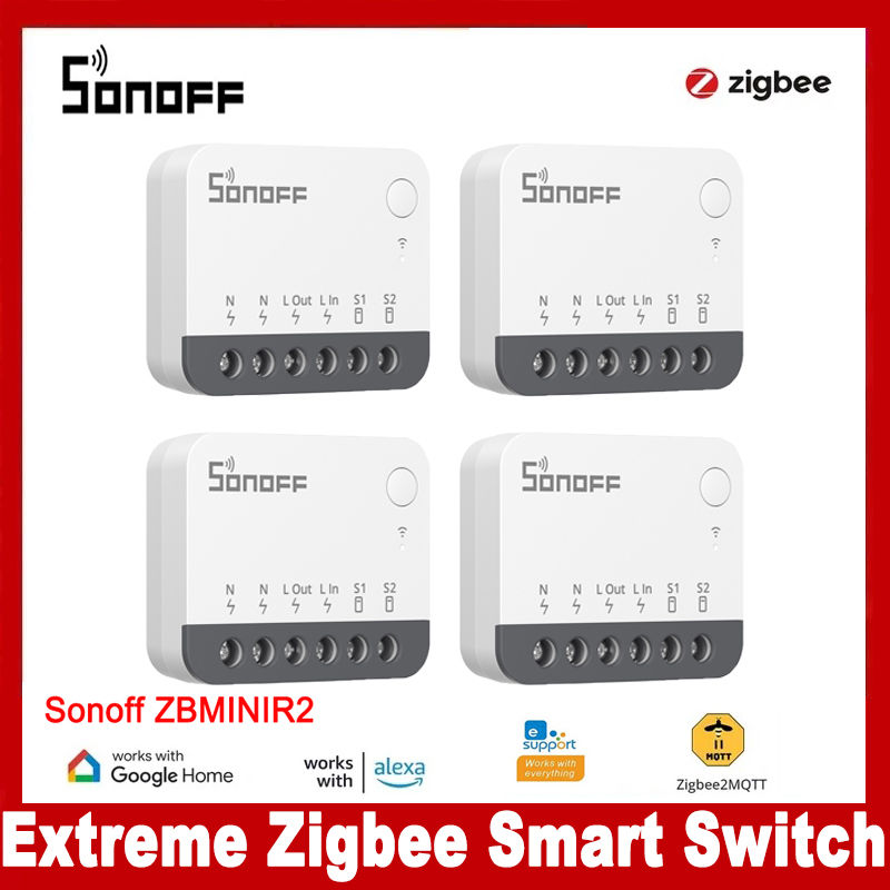 Sonoff - SONOFF-interruptor inteligente Zigbee extremo ZBMINIR2, 1-10