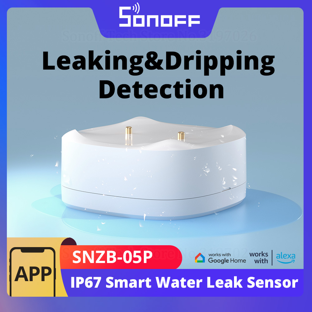 Sonoff Basic - SONOFF-Sensor inteligente de fugas de agua