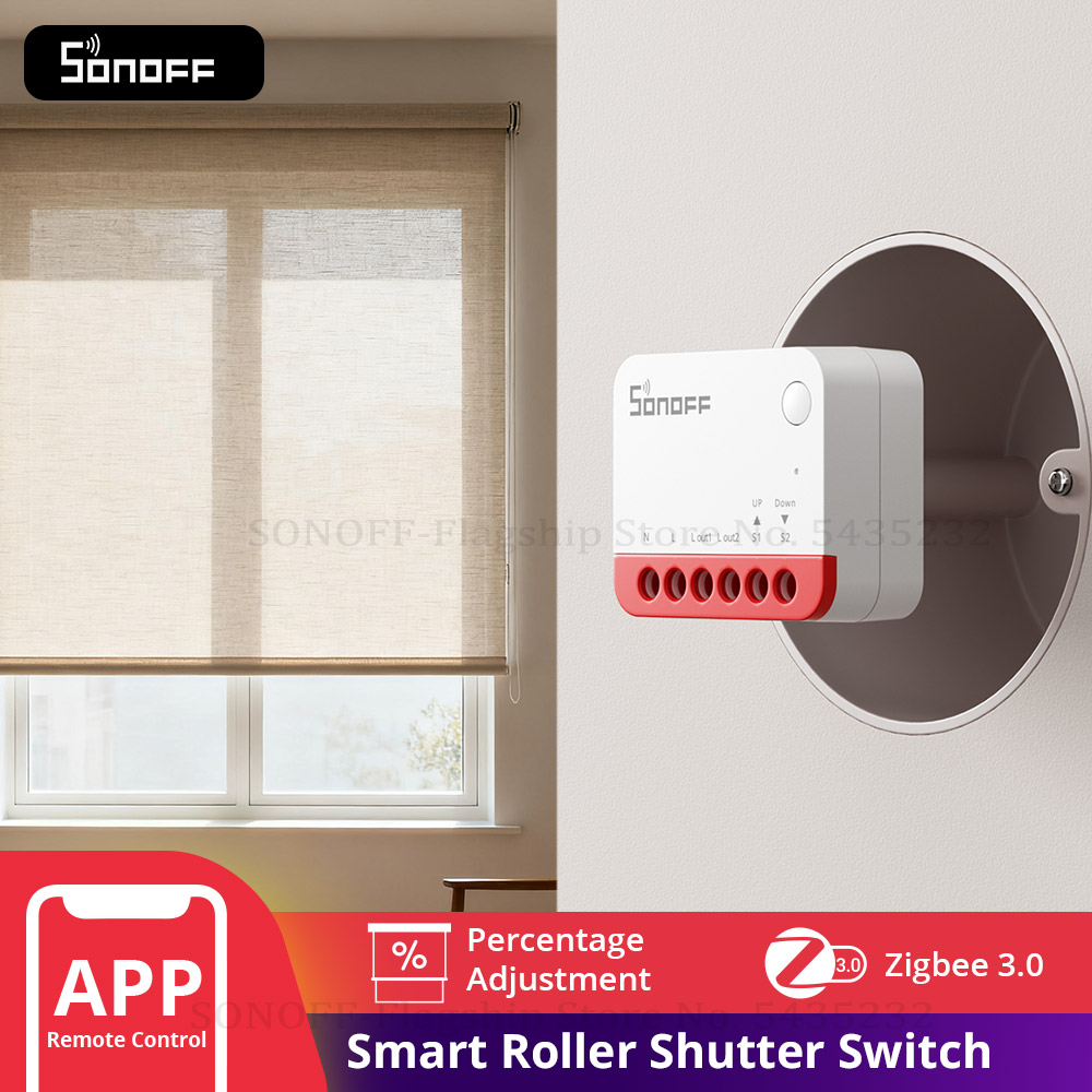 Sonoff - SONOFF MINI-ZBRBS Interruptor Inteligente Zigbee para