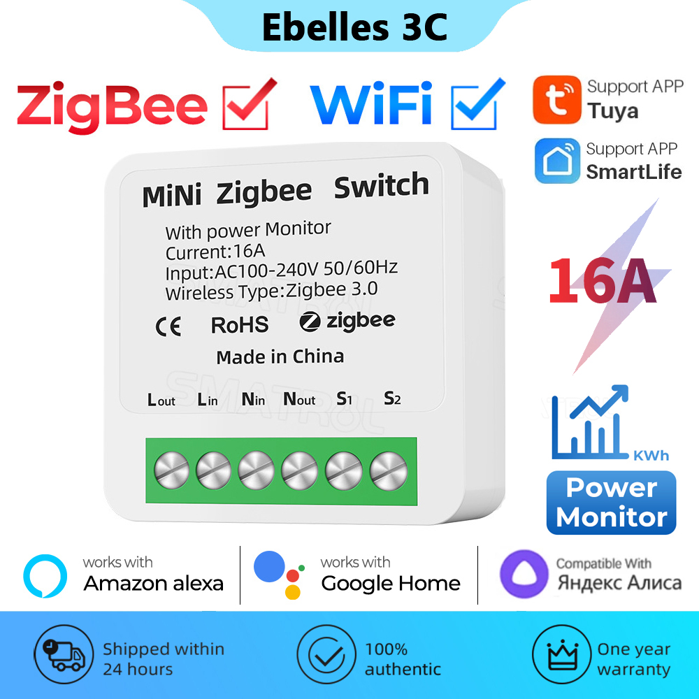 Sonoff Basic - Interruptor inteligente tuya Zigbee con WiFi,