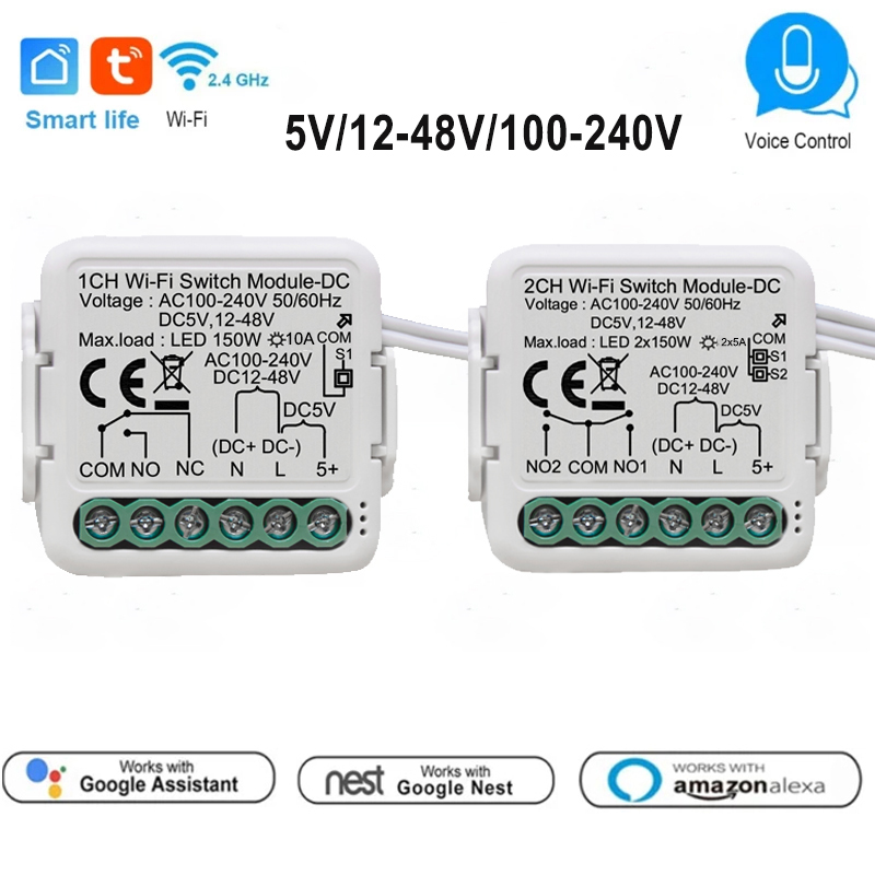 Tuya 4 Channel - Módulo de interruptor de contacto seco