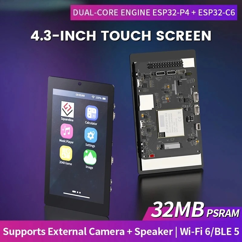 Smart Home Module Iot - Pantalla Táctil Capacitiva IPS de 4.3