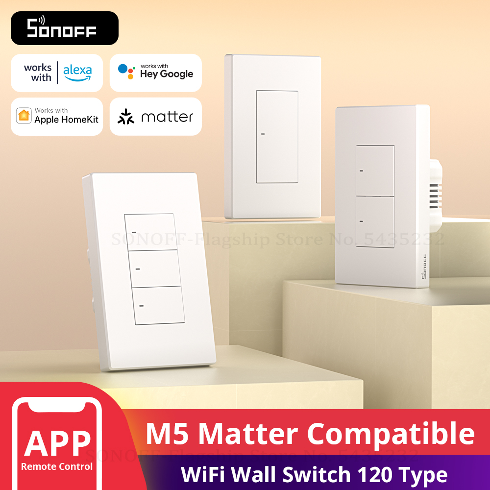 Sonoff Basic - SONOFF M5 Matter WiFi interruptor de