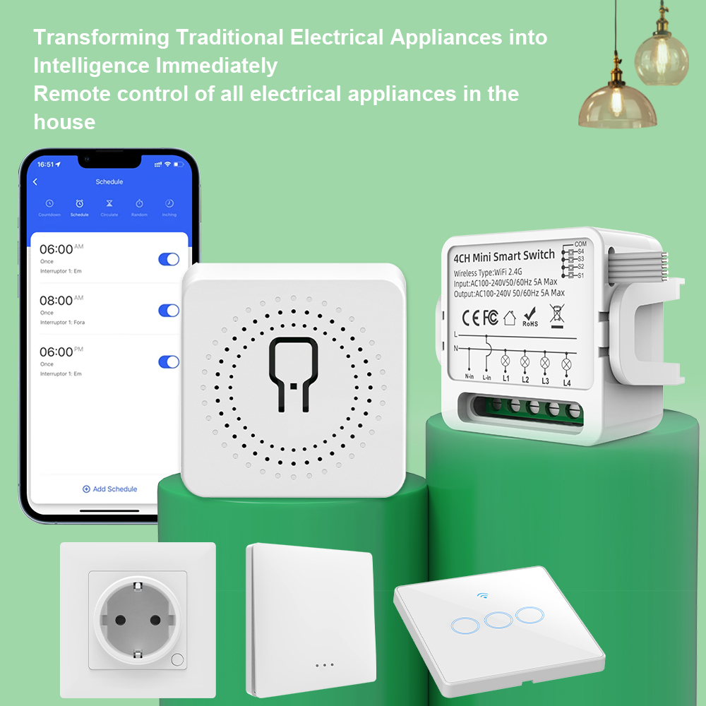 Interruptor Inteligente WiFi T - Smart Relay Tuya reseña y precio