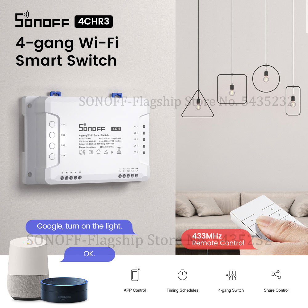 SONOFF-Módulo de relé de Contr - Sonoff reseña y precio