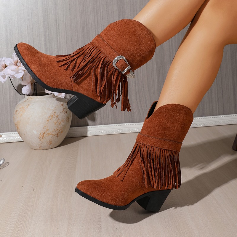 Botas de Mujer a Media Pantorr - Tasmota reseña y precio