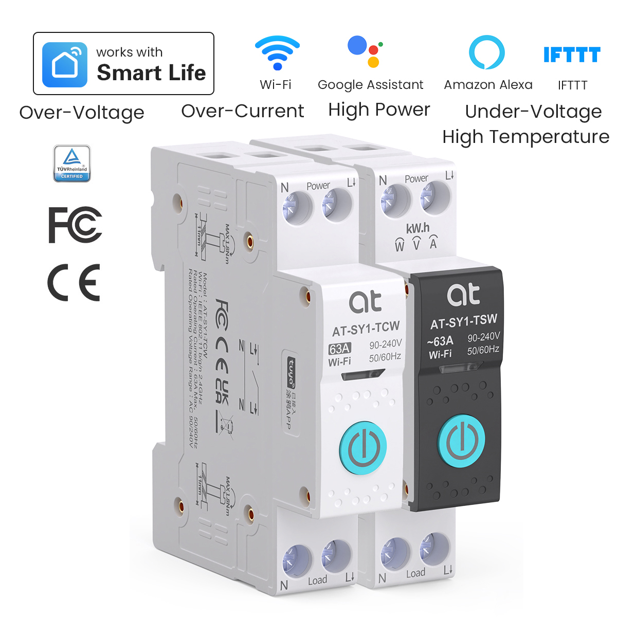 Disyuntor inteligente Tuya WiF - Smart Relay Tuya reseña y precio