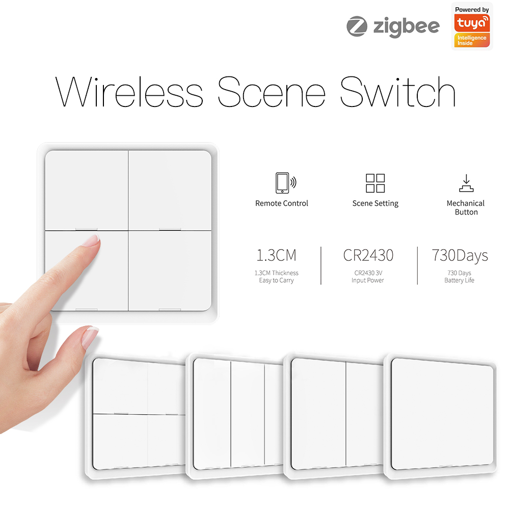MOES 4 Gang Tuya ZigBee inalám - Sonoff Basic reseña y precio