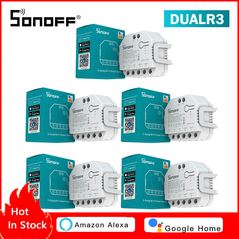 SONOFF DUAL R3 Módulo de relé  - Sonoff reseña y precio