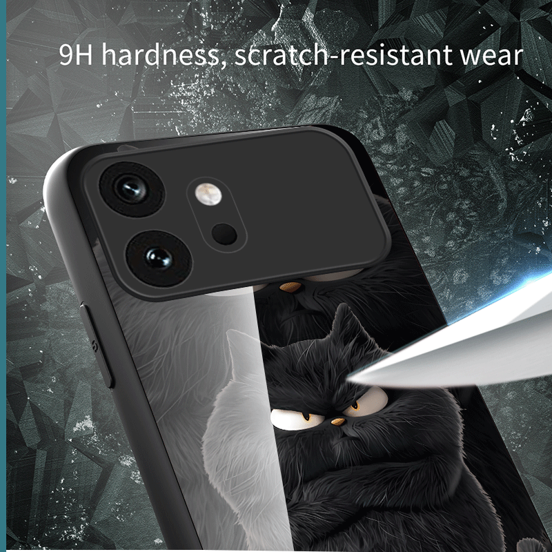 Funda de vidrio templado duro  - Shelly reseña y precio